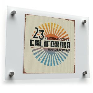 Retro California Surf Championship Sticker