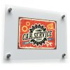 Retro Car Service Garage Sticker