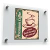 Retro Coffee Sign Sticker 1