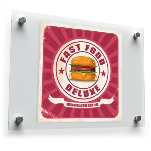Retro Fast Food Deluxe Vinyl Decal