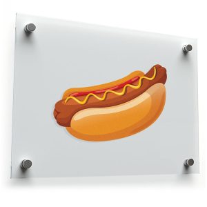 Retro Hot Dog Decal
