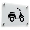 Retro Scooter Decal