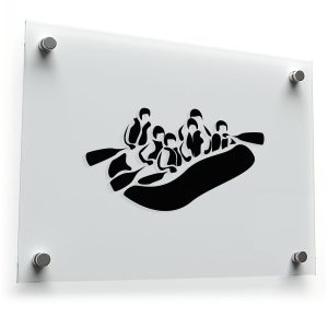 River Rafting Adventure Sticker