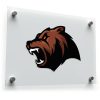 Roaring Bear Head Sticker 1