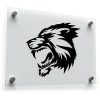 Roaring Lion Head Decal 2 Roaring Lion Head Decal 1