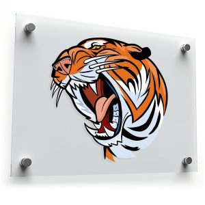 Roaring Tiger Sticker