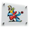 Rockin' Parrot Vinyl Wall Decal