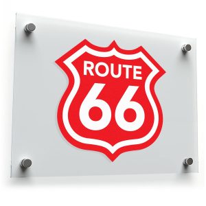 Route 66 Sign Sticker