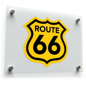 Route 66 Vinyl Decal
