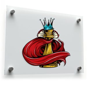 Royal Chess King Decal