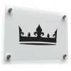 Royal Crown Design Sticker