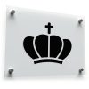 Royal Crown Silhouette Sticker 1