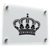 Royal Crown Silhouette Sticker 1