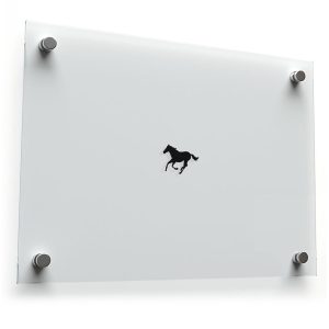 Running Horse Silhouette Sticker