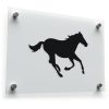 Running Horse Silhouette Sticker
