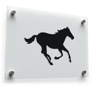 Running Horse Silhouette Sticker