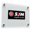 SYM Logo Sticker "Engine of Life" 1