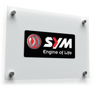 SYM Logo Sticker "Engine of Life"