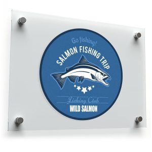 Salmon Fishing Trip Sticker