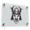 Samurai Warrior Helmet Decal 1