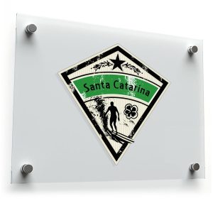 Santa Catarina Surfing Sticker