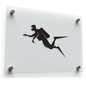 Scuba Diver Decal