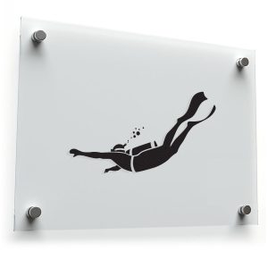 Scuba Diver Sticker