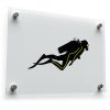 Scuba Diver Sticker 1