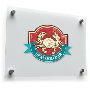 Seafood Bar Sticker
