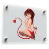 Seductive Devil Girl Sticker