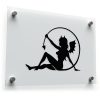 Sexy Devil Silhouette Decal
