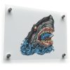 Shark Attack Sticker 1