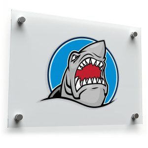 Shark Attack Vinyl Sticker