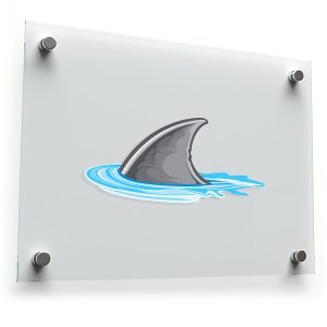 Shark Fin Sticker