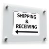 Shipping & Receiving Directional Decal 1