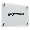 Shotgun Silhouette Sticker 1
