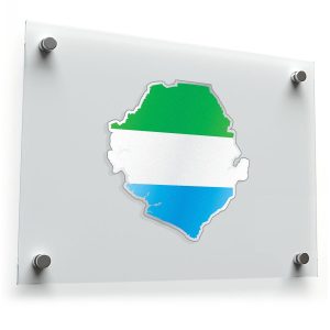 Sierra Leone Map Sticker