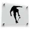 Skateboarder Silhouette Decal