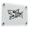 Skeletal Fish Sticker 1