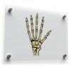 Skeletal Hand Sticker