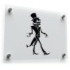 Skeleton Gentleman Vinyl Sticker 1