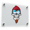 Ski Skull Decal