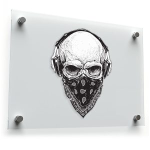 Skull Bandana Sticker