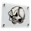Skull Baseball Sticker 1
