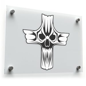 Skull Cross Sticker