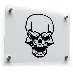 Skull Face Sticker