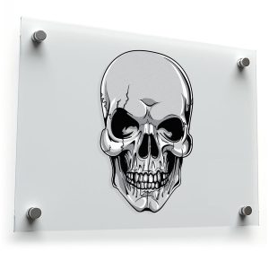 Skull Head Sticker