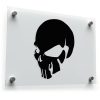Skull Silhouette Sticker