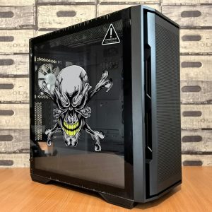 Alternative view of Skull and Crossbones Sticker