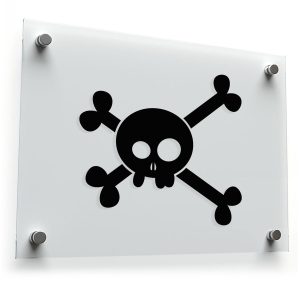 Skull and Crossbones Sticker